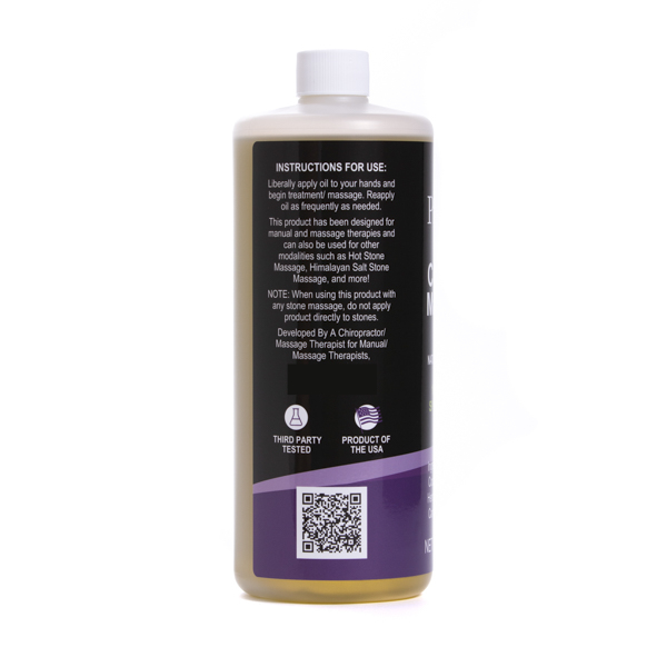 32 oz Coconut Massage Oil